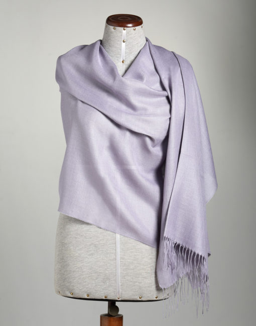 shawl plain SILVER ROSE